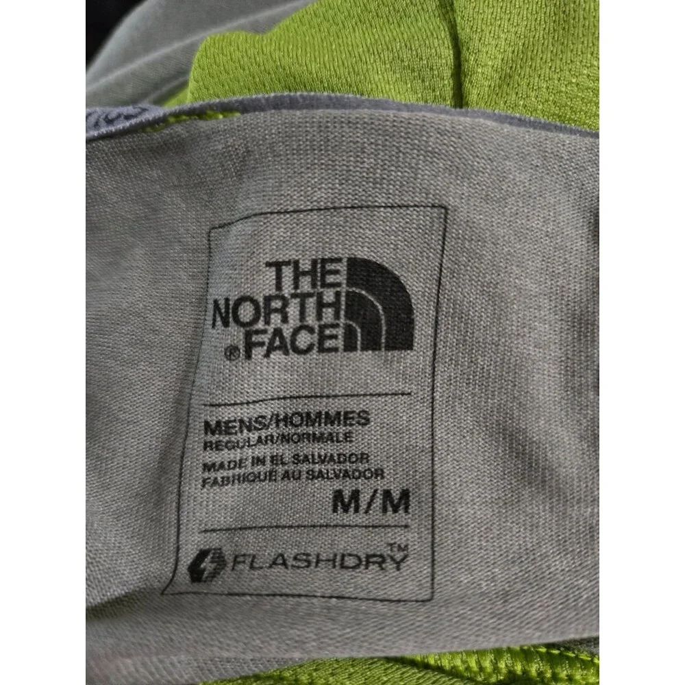 The North Face Mens Flashdry Long Sleeve Pullover Top‎ Size Medium Hood Active